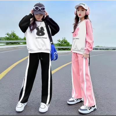 set girls activewear trendy simple lifestyle CHN 38 (070103) - setelan anak perempuan  